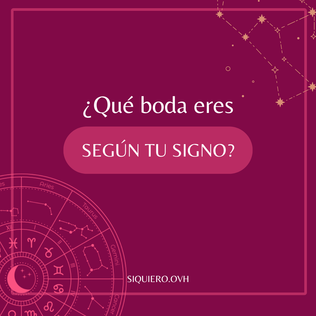 Las bodas perfectas según tu signo zodiacal